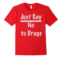 Just Say No to Drugs Retro 80's T-Shirt
