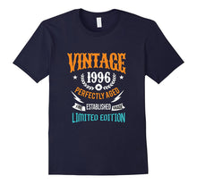 21st Birthday Gift T-Shirt Vintage 1996 Edition Cool Tee