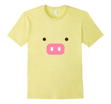 Awesome Cute Pig Face Halloween Costume T-Shirt