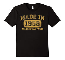 Made in 1958 T-Shirt, 59 Year Old Birthday Gift, 1958, 59th