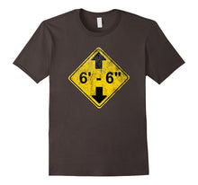 6' 6" Funny Tall Person T-Shirt - Distressed Design