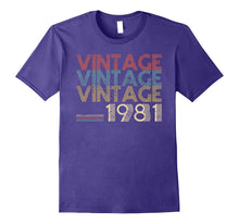 Retro Classic Vintage 1981 - 36th Gift 36 Yrs Years Old