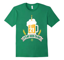 21st Birthday T-Shirt Its My Beer-Th Day Funny Beer Shirt