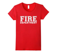 Fireman Fire Department T-Shirt for Firefighters Firemen EMS