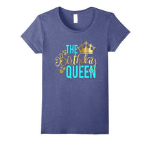 Birthday Queen Shirt Matching Bestie Party Crown Gold Gift