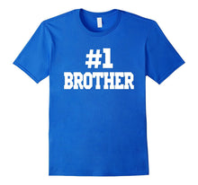 #1 Brother T-Shirt. Number One Brother T-Shirt