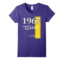 Classic 1967 50th Birthday T-Shirt Gift 50 Fun Retro Shirt