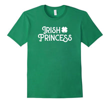 St Patricks Day Irish Princess Holiday T-Shirt - Girls Women