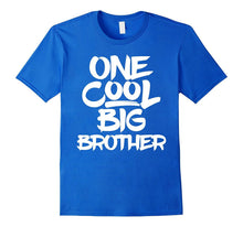 One Cool Big Brother T Shirt - Little Sister Gift Tee