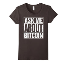 Ask Me About Bitcoin Lover Cryptocurrency Miner Gift T-Shirt