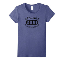 2001 Vintage 16 Years Old 16th B-Day Birthday Gift T-Shirt