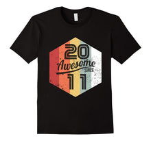 Retro 2011 6th Years Old Birthday Gift 2011 Birthday Shirt