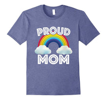 Proud Mom of LGBT Gay Ally Community Rainbow T Shirt