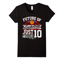 Future Basketball Born in 2007 T-Shirt 10th Birthday