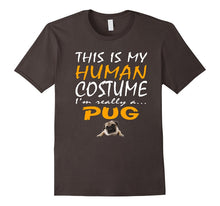 Pug | This Is My Human Costume Dog Halloween T-Shirt