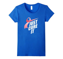 2017 Just Cure It Breast Fight Cancer Awareness Shirt Ribbon