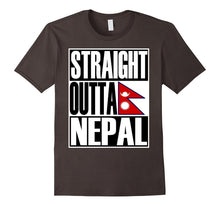 Storecastle: Straight Outta Nepal Gift Flag Pride T-Shirt