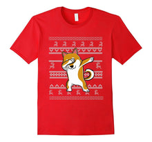 Dabbing Shiba Inu Dog Ugly Christmas Tshirt Gift for Kids
