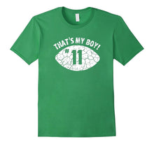 That's My Boy #11 T-Shirt - Distressed Football Mom Tee