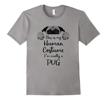Pug Costume Halloween Funny T-Shirt Pun Tee