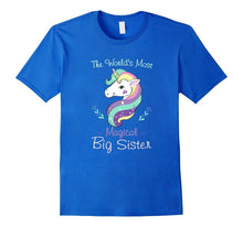 Cute Magical Unicorn Big Sister Gifts Shirt