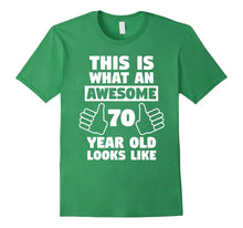 Awesome 70 Year Old Birthday Gift Funny 70th Birthday Shirt