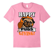 Funny Pug Dog Shirt Happy Pugsgiving Thanksgiving T Shirt
