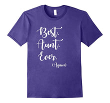 Baby Announcement Best Aunt Ever Again Shirt