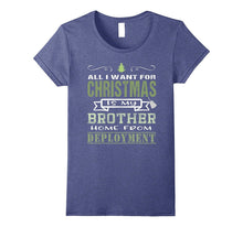 Military Deployment Gift Christmas TShirt: Brother Tee