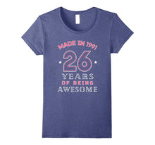 Made in 1991 Awesome Cute T-Shirt Funny 26th Birthday Gift