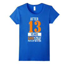 13th Wedding Anniversary T-Shirt, Husband Anniversary Shirt