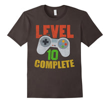 Level 10 Complete Video Gamer Geek Boys 10th Birthday Shirt