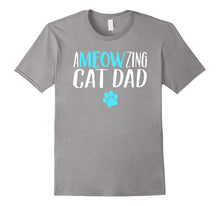 Mens Ameowzing Cat Dad Shirts Cat Dad Shirt for Fathers Day Gift