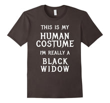 Funny Black Widow Spider Costume Halloween Shirt