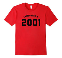 16 Years Old Birthday Shirt - Established in 2001