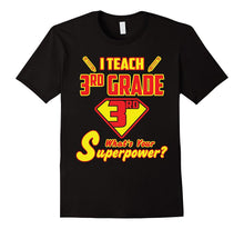 2 Sided Superhero: I Teach 3rd Grade What's Your Superpower?