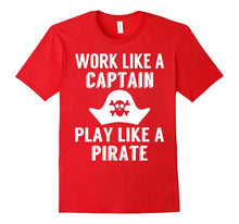 Captain Dad Clothes Boat Apparel Novelty Gift T-Shirt