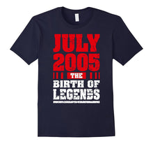 12 Years Old Kid Birthday T Shirt Gift Made in 2005 July Tee