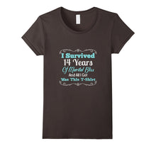 14th Fourteenth Wedding Anniversary Gift Shirt Marriage Wife
