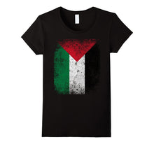 Palestine Flag Distressed Vintage T-Shirt