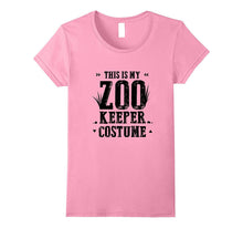 Funny This Is My Zoo Keeper Costume T-Shirt Quote Gift
