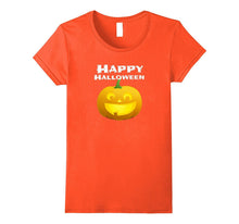 Happy Halloween Shirt Smiling Jack O Lantern Trick or Treat