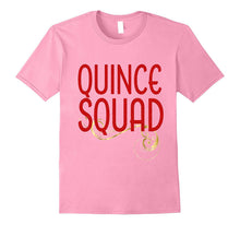 Quinceanera Birthday Shirt 15th 15 Quince Squad Red