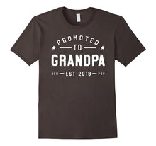 Mens Mens Promoted to Grandpa 2018 T-Shirt - New Grand Pa Father