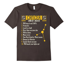 10 Things About Cancer T-Shirt Cancer Facts