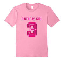 3rd Birthday Shirt Gift Age 3 Year Old Girl Tshirt Girls Tee