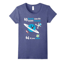 63 Earths Can Fit Inside Uranus T-Shirt Funny Planet Tee