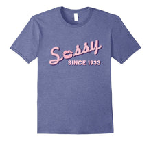 Sassy Since 1933 T-Shirt 84 Yrs Old B-Day 84th Birthday Gift