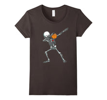Halloween Dabbing Skeleton Basketball TShirt Funny Dab Dance