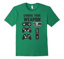 Choose Your Weapon Distressed Video Gamer T-Shirt